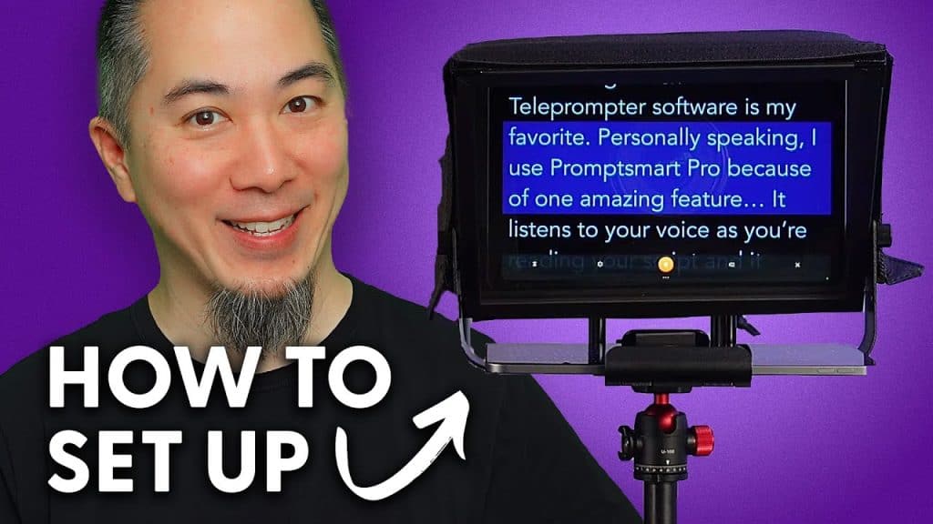 BEST Teleprompter Setup and App for Zoom Calls and Webinars