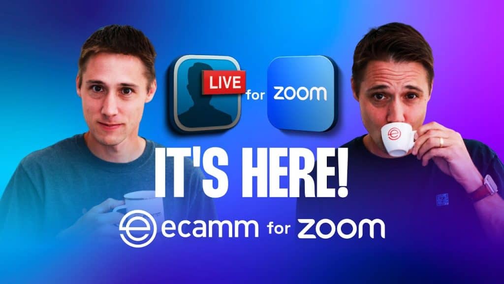 ecamm for zoom launch party